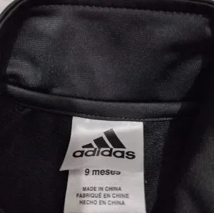 Adidas Full Zip Track Suit Jacket Baby 9 Months
