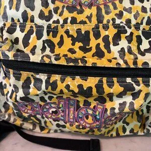 Adidas Originals Jeremy Scott Leopard Shisha Backpack Rare Sequin Embroided READ