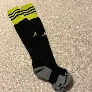 Adidas Soccer Socks Red & White Black & Green Bundle