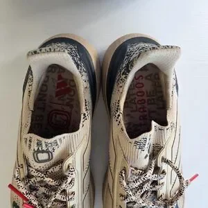 Adidas Ultra Boost 5X Digital Camo Over Time Sneakers Mens Size 9 Beige Tan Rare