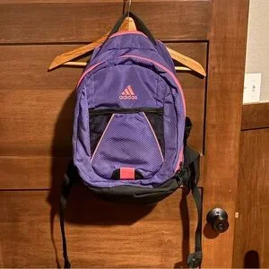 Adidas Violet and Coral Backpack
