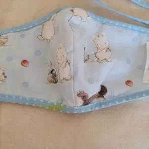 Adorable little boy & matching brother face masks bundle