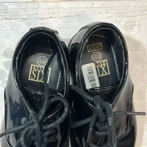 After Six Patent Black Dress Shoes Boys Size 10