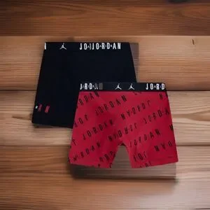 Air Jordan Boxer Brief Mens Jumpman Flight Cotton Stretch 2 Pack Size Small