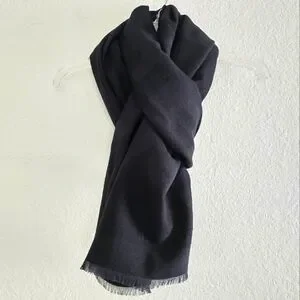 Alexander McQueen Graffiti Wool Silk Blend X-Large Scarf