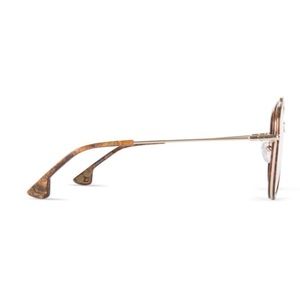 Alice + Olivia Lincoln Aviator Sunglasses Tortoise