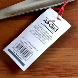 All-Clad T104 18/10 Stainless Steel 6-oz Round Ladle 14.5" New