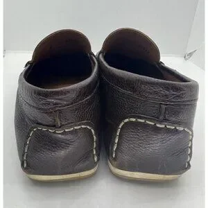 Allen Edmonds Driving Loafer Dark Brown Leather Men's Sz 8 D 60412 Casual Shoes