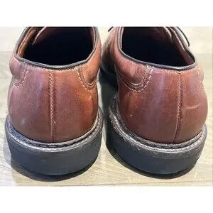 Allen Edmonds Men's 10.5 Brown Derby Dress Shoes Leather Wilbert Lace 1951