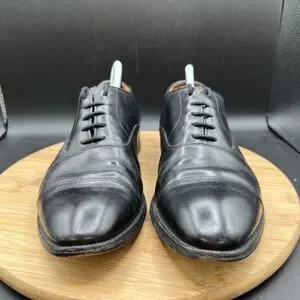 Allen Edmonds Park Avenue Men’s Size 10 Oxford Cap Toe Dress Shoes Black 907