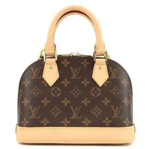 Alma BB Monogram Canvas Hand Bag