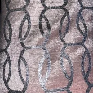 Amelia Velvet Crib Skirt/Blush - Pottery Barn