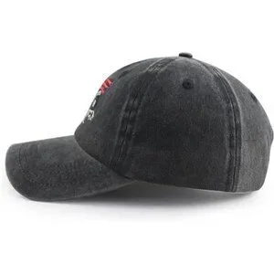 American Flag Car Hat For Men Funny Adjustable Washed Cotton