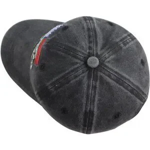 American Flag Car Hat For Men Funny Adjustable Washed Cotton