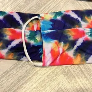 American Mask Project (6) Assorted Multicolor Tie Dye Masks