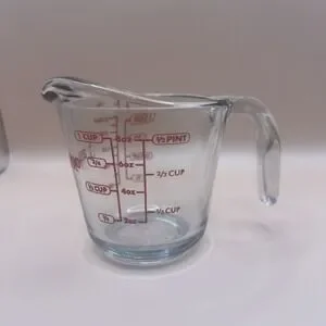 Anchor Hocking Glass 8 Oz (1cup) Measuring Cup