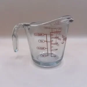 Anchor Hocking Glass 8 Oz (1cup) Measuring Cup