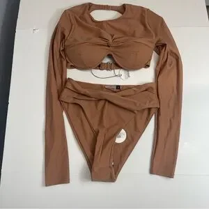 Andrea Iyamah Bikini SET Akacia Nude Small