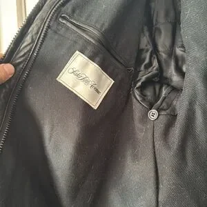 Andrew Marc Addition Geniune Leather Full Zip Jacket - L