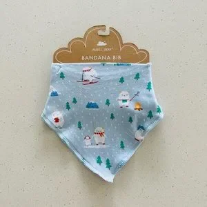 Angel Dear Baby Bamboo Bandana Bib Yeti NWT