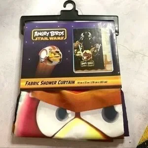 Angry Birds Star Wars Shower Curtain NWT