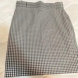 Ann Taylor Pencil Skirt Checkered Plaid 6P
