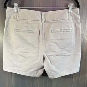 Ann Taylor's Loft Gray Classic Shorts Womens 4 6"L