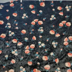 Anthropologie Throw Blanket Plush Floral Cozy Soft Home Decor 60X70 Blanket