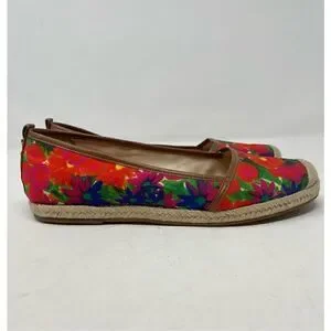 Antonio Melani Floral Espadrille Flats size 8/8.5