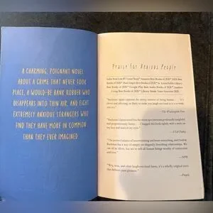 Anxious People By Fredrik Backman Softcover Paperback Book