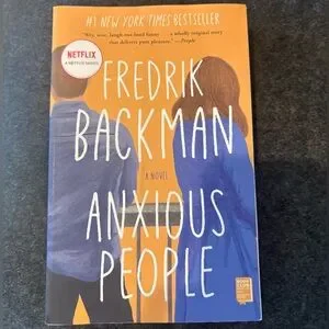 Anxious People by Fredrik Backman softcover paperback book Anxious People by Fredrik Backman softcover paperback book