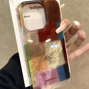 Apple IPhone 16 Pro Max Chic Zebra Stripe Metallic Silver Protection Pho…