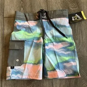 Art class Colorful Tie-Dye Swim Shorts