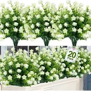 Artificial floral bouquet outdoor indoor fake flower arrangement home decor