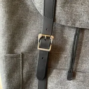 Ashbury By Spector Laptop Nomad Grey Black Backpack NWT
