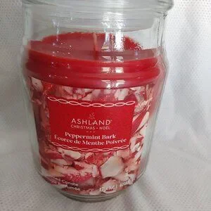 Ashland Candle Peppermint Bark Glass Jar w/Lid