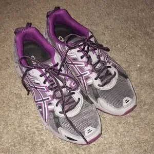 Asics Gel Venture 5 Gray & Purple T5NBQ