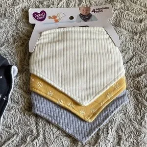 Assorted Bandana Bib Set Soft Cotton Accessories