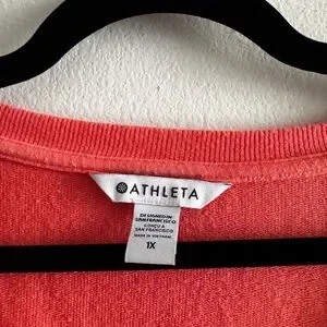 Athleta Sunrise V Neck Sweatshirt 1X