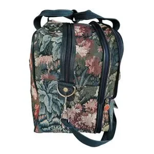 Atlantic Floral Tapestry Carry On Travel Bag Overnight Duffle 12x16x8