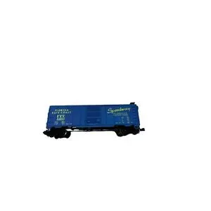 ATLAS NSCALE TRAIN CAR FLORIDA EAST COAST SPEEDWAY BLUE BOX CAR