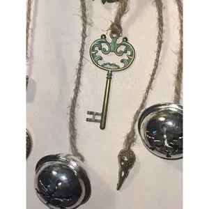 Aura’s Oddities Witches Bells Wreath With Charms