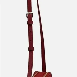 Auth Kate Spade Classic Nylon Carry PXRU5387 Red Nylon