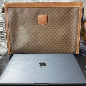 Authentic CELINE Macadam Laptop/Business Bag