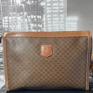 Authentic CELINE Macadam Laptop/Business Bag