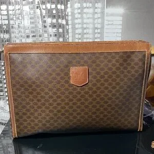 Authentic CELINE Macadam Laptop/Business Bag