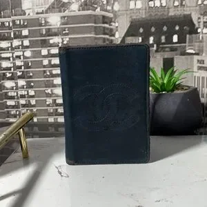 Authentic CHANEL Timeless CC Men Wallet Card Holder