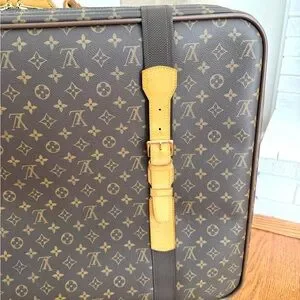 Authentic Louis Vuitton Satellite 70 Luggage Bag Brown Monogram Canvas
