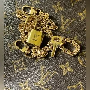✅ AUTHENTIC LOUISVUITTON LOCK AND KEY