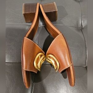 Authentic Valentino Garavani V Logo Sandals In Size 40